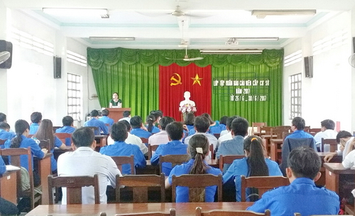 Lớp tập huấn báo cáo viên cấp cơ sở tỉnh Tiền Giang năm 2017